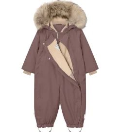 Flyverdragt - MatWisti Fleece/Fur - Peppercorn Plum|Mini A Ture Online