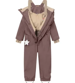 Flyverdragt - MatWanni Fleece - Peppercorn Plum|Mini A Ture Discount