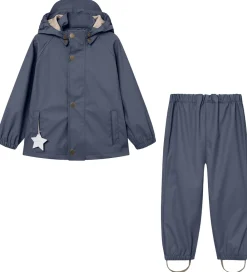 Regntøj - PU - MatReinar - Ombre Blue|Mini A Ture Hot