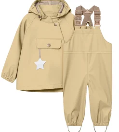 Regntøj m. Seler - PU - MatWainis - Boulder Sand|Mini A Ture Clearance