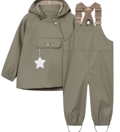 Regntøj m. Seler - PU - MatWainis - Vert|Mini A Ture Hot