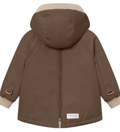 Vinterjakke - MatBaby Wen Fleece Anorak - Chestnut B|Mini A Ture Best
