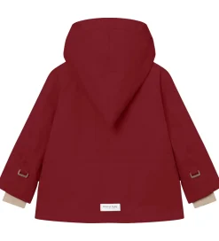 Vinterjakke - MatWang Fleece - Red Merlot|Mini A Ture New