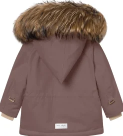 Vinterjakke - MatWang Fleece/Fur - Peppercorn Plum|Mini A Ture Discount