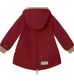 Vinterjakke - Babywen Fleece - Red Marlot|Mini A Ture