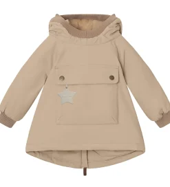 Vinterjakke - Babywen Fleece - Savannah Tan|Mini A Ture
