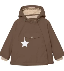 Vinterjakke - MatWang Fleece - Chestnut Brown|Mini A Ture Hot