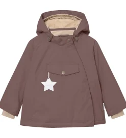 Vinterjakke - MatWang Fleece - Peppercorn plum|Mini A Ture Outlet