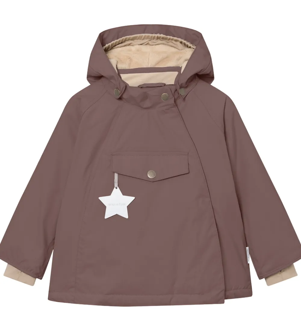 Vinterjakke - MatWang Fleece - Peppercorn plum|Mini A Ture Outlet