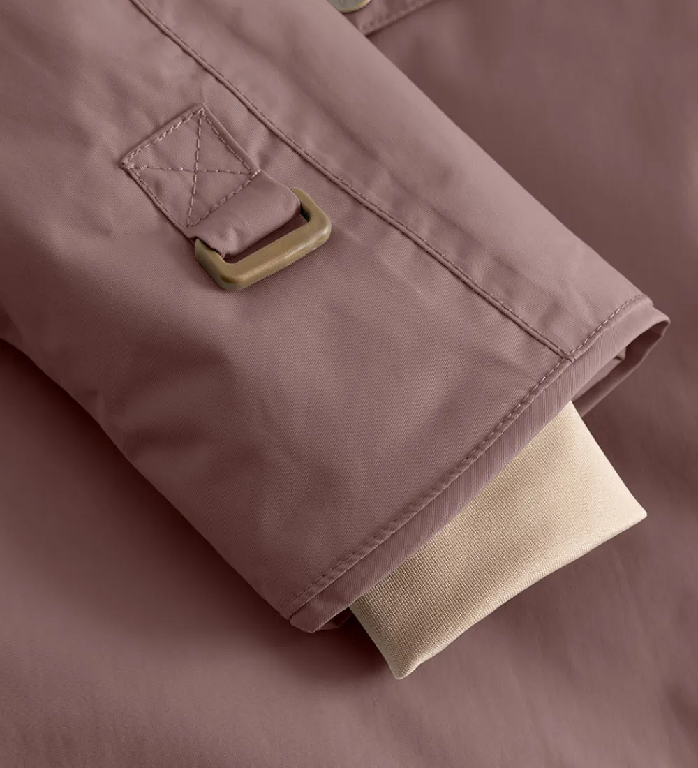 Vinterjakke - MatWang Fleece - Peppercorn plum|Mini A Ture Outlet