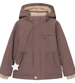 Vinterjakke - MatBriddine Fleece - Peppercorn Plum|Mini A Ture Online