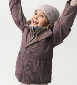 Vinterjakke - MatBriddine Fleece - Peppercorn Plum|Mini A Ture Online