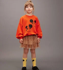 Nederdel - Tyl - Pink m. Prikker|Mini Rodini Clearance