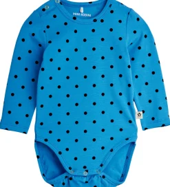 Sæt - Leggings/Body l/æ - Polka Dots - Blå|Mini Rodini Discount