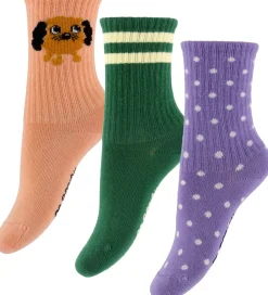 Strømper - 3-pak - Doggie - Multi|Mini Rodini Sale