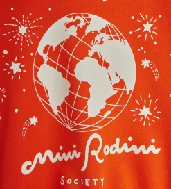 Sweatshirt - Society - Rød|Mini Rodini Best