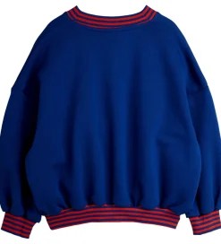 Sweatshirt - Striped Earth - Blå|Mini Rodini