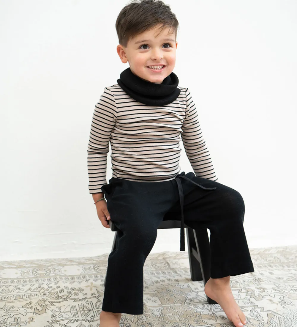 Tube - Birk - Silke/Bomuld - Sort|Minimalisma Hot