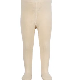 Strømpebukser - Bambus - Off White|MiniPop Outlet