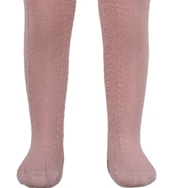 Strømpebukser - Bambus - Rose Melange|MiniPop Clearance