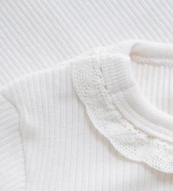 Body l/æ - Rib - Modal/Bomuld - Eggnog|Minymo Discount