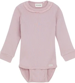 Body l/æ - Rib - Modal/Bomuld - Shadow Gray|Minymo New