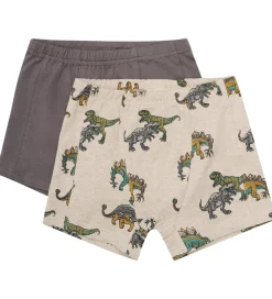 Boxershorts - 2-Pak - Beige Melange|Minymo New