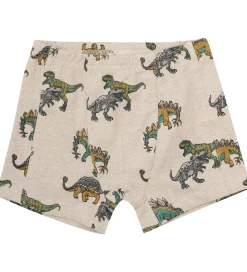 Boxershorts - 2-Pak - Beige Melange|Minymo New