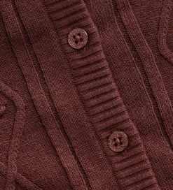 Cardigan - Strik - Rose Brown|Minymo Best