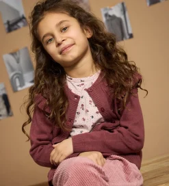 Cardigan - Strik - Rose Brown|Minymo Best