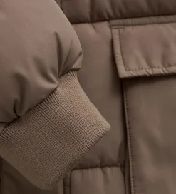 Dynejakke - Lang - Caribou|Minymo New