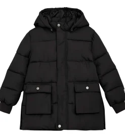 Dynejakke - Lang - Sort|Minymo Sale