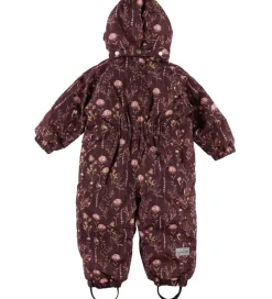 Flyverdragt - Catawba Grape m. Blomster|Minymo Sale