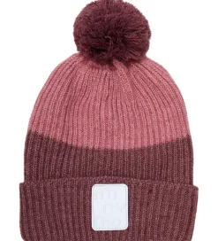 Hue m. Fleece - Uld/Akryl - Catawba Grape m. Kvast|Minymo Best