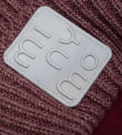 Hue m. Fleece - Uld/Akryl - Catawba Grape m. Kvast|Minymo Best