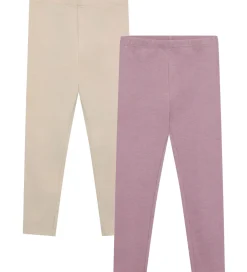 Leggings - AOP - 2-pak - Elderberry|Minymo Best