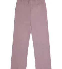 Leggings m. Fleece - 2-pak - Elderberry/Rainy Day|Minymo Online