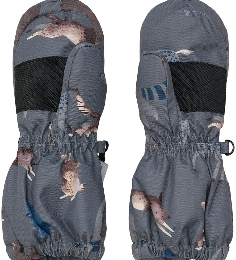 Lufferm. Fleece - Dark Gull Grey|Minymo Sale