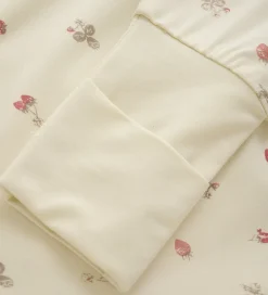 Natdragt - Viskose - Strawberry Ice m. Jordbær|Minymo Outlet