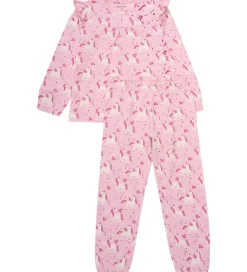 Nattøj - 2-delt - AOP - Bleached Mauve|Minymo Online