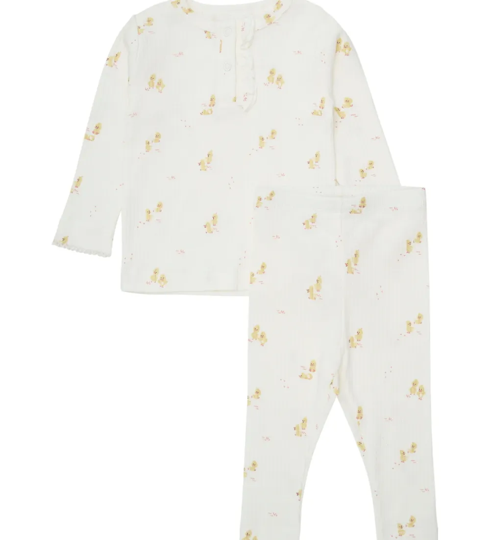 Nattøj - Marshmallow White|Minymo Outlet