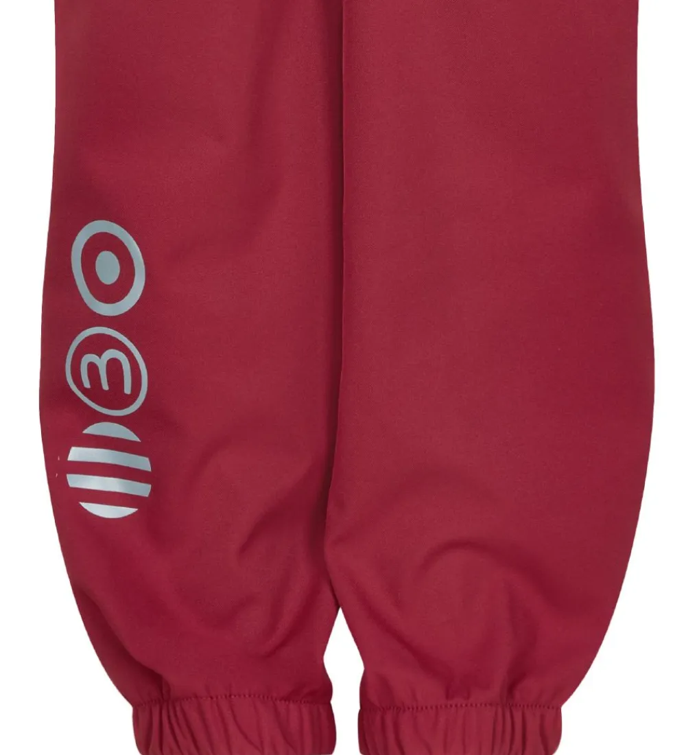 Softshellbukser - Deep Claret|Minymo Hot