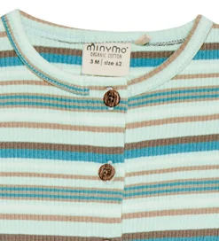 Sommerdragt - Rib - Pastel Blue|Minymo Online