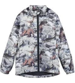 Sommerjakke - Blue Nights m. Dinosaurer|Minymo Discount