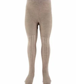 Strømpebukser - 2-pak - Simply Taupe|Minymo Outlet