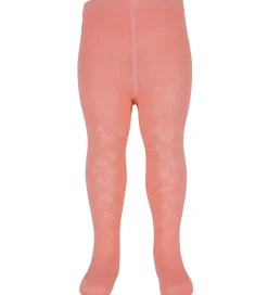 Strømpebukser - 2-pak - Strawberry Ice m. Hulmønster|Minymo Clearance