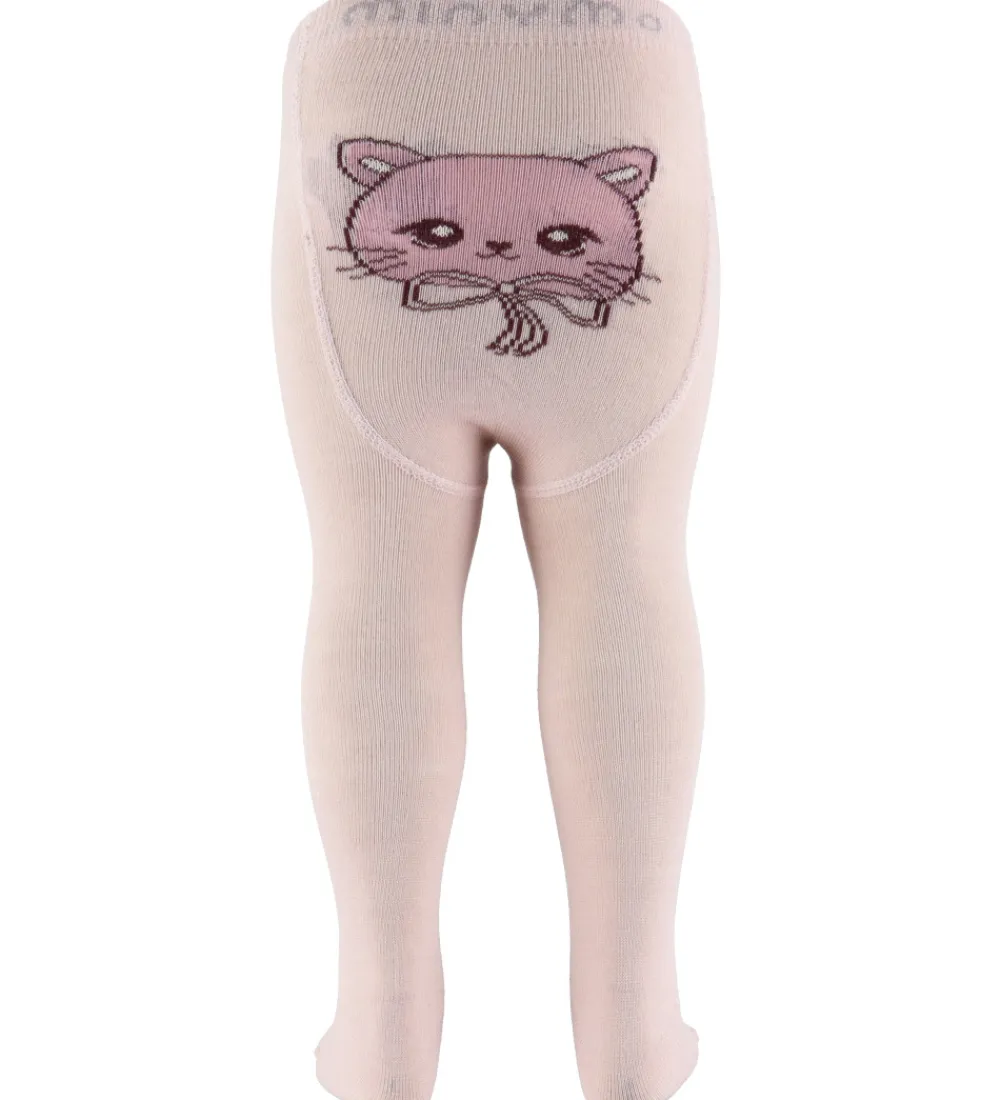 Strømpebukser - Shell m. Kat|Minymo Outlet