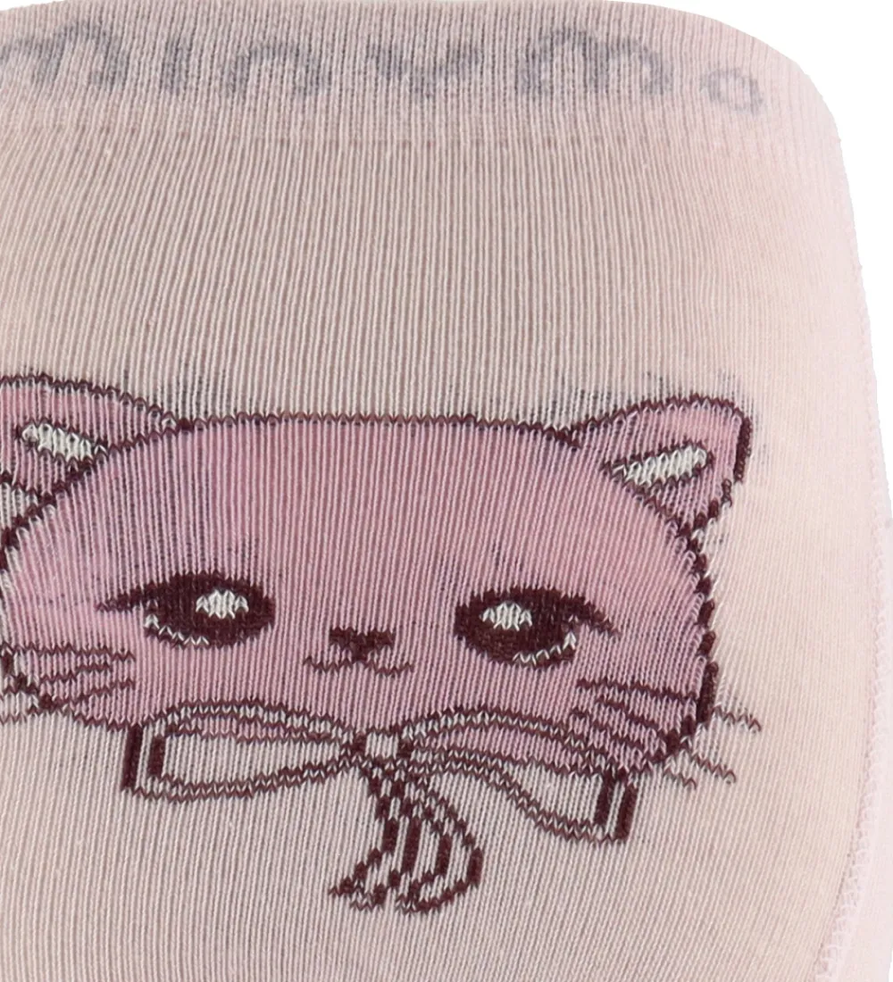 Strømpebukser - Shell m. Kat|Minymo Outlet