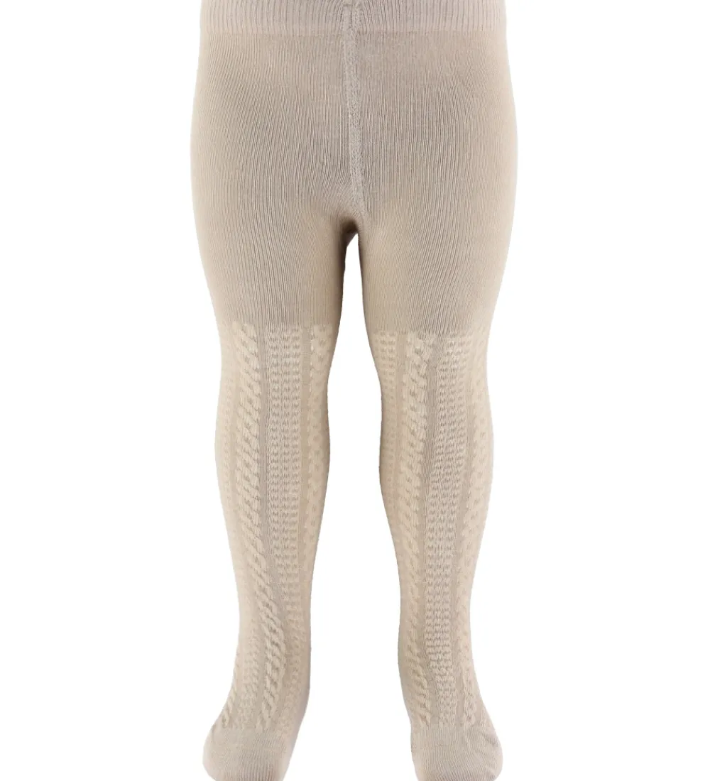 Strømpebukser - Strik - 2-pak - Woodrose|Minymo Sale