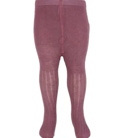 Strømpebukser - Uld - Rib - 2-Pak - Orchid Haze|Minymo New